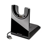 Poly V 4300/Focus 2 USB-A Charge Cradle for VOYAGER 4310, 4320, & Focus2 Headset