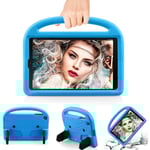 Fodral för Samsung Galaxy Tab A 10.1 SM-T510/T515 Lätt stötsäker grepp Unikt fodral för barn SM-T510 10.1 tum surfplatta 2019 Blå