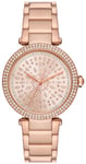 Michael Kors MK7286 Parker Rosa/Rosaguldtonet stål Ø39 mm