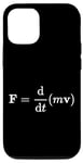 iPhone 12/12 Pro Newton second law, fundamentals of physics and science Case