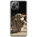 ERT GROUP Coque de téléphone Portable pour Xiaomi 11 Lite 4G/5G Original et sous Licence Officielle Star Wars Motif Baby Yoda 001, Coque en TPU