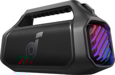 Soundcore Boom 2 Pro bärbar trådlös högtalare (svart)