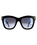 Tom Ford Square Womens Black Grey Gradient - One Size