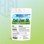 Cod Liver Oil Capsules 1000mg, 90 Capsules, High Strength, Omega 3, HaleBarn