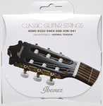 Ibanez ICL S6NT Classical Guitar Strings (Normal Tension Clear Nylon/Silver Plated Wound, 0280 043