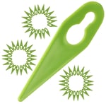 SPARES2GO Plastic Blades Compatible with Gtech GT3.0 GT4.0 Grass Trimmer Strimmer (Pack of 60)
