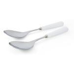 Sophie Conran for Pair of Spoon Salad Servers Silver