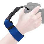 OpTech USA SLR Wrist Strap for Camera – Royal Blue