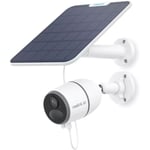 Ultra Secure - Kit caméra 4G - Détection intelligente / 4K 8MP / Vision nocturne n&b / IP65 / 128 Go + Panneau solaire 6W (Reolink)