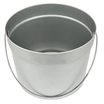 Coral 73711 Endurance Galvanised Metal Paint Kettle Container with Metal Handle for Paints and Paste 2.5 Litre, Silver