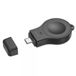 Deltaco Apple Watch Laddare Mini Wireless Charger USB-C