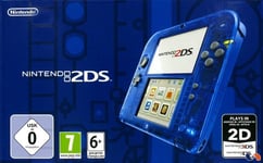 Console Nintendo 2ds Bleu Transparent