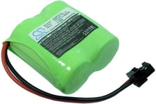 Batteri BBTY-0324001 for Memorex, 2.4V, 300 mAh