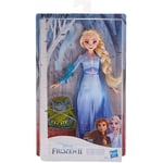 Disney Frozen Elsa Fashion Doll In Travel Outfit Inspired by 2 With Pabbie and Salamander Figures