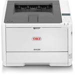 OKI B432dn - Imprimante - Noir et blanc - Recto-verso - LED - A4/Legal - 1200 x 1200 ppp - jusqu'à 40 ppm - capacité : 350 feuilles - USB 2.0, Gigabit LAN