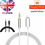 For Iphone 7 8 Xr Xs Max 3.5mm Aux Cable Lead Car Stereo Transfer Audio Music