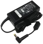 Delta Electronics AC ADAPTER 19V 3.42A 65W FOR PACKARD BELL P5WS0 Acer Aspire V5-572 V5-122P ES1-511 E3-511 MAINS CHARGER POWER SUPPLY UNIT PSU - SOLD BY LAPTOP-ADAPTER