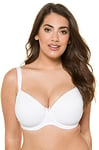 Ulla Popken Onycali L/s Pullover KNT Soutien-Gorge à Armature, Blanc, (Taille Fabricant: 95C) Femme