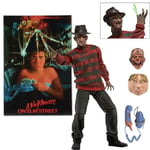 NECA Freddy Krueger 30th Nightmare On Elm Street 7" PVC Action Halloween Toys