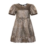 Maine Taylor Dress - Silver/Gold Mix