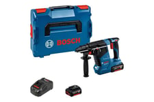 Bosch GBH 18V-24C Professional - roterende hammer - ledningfri - 2 batterier, inkluderet oplader