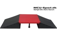 Mcu-Sport Skate Ramp Set 136 X 49,5 X 16,8 Cm