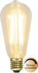 Star Trading LED-Lampa Lyktlampa 140mm, E27 2100K 320lm 3,6W(30W)
