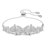 Swarovski armbånd Lilia bracelet Butterfly, White, Rhodium plated - 5636429