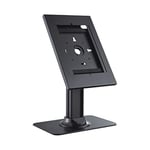 PureMounts PDS-5910 Stand with Lockable Steel Housing for Tablets Apple iPad 9.7 Inch/iPad 10.2 Inch/iPad Pro 10.5 Inch/iPad Air 10.5 Inch Gen 3 / Samsung Tab A 10.1 Inch 2019, Black