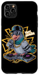 iPhone 11 Pro Max Hip Hop Pigeon DJ With Cool Sunglasses and Headphones Case