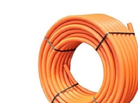 Kabelrør glat 40mm 100m. rll. - COEX PE SDR17 orange - (100 meter)