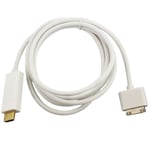 subway ipad dock connector câble hdmi pour iphone 4 4s / ipad 2 3 / ipod touch non compatible with ios 8,0 ous 8.02 fes87840