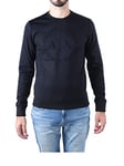 Armani Exchange Men's 8nzm87 Sweatshirt, Black, Large