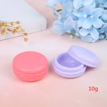 10g Candy Color Empty Cosmetic Container Plastic Jar Pot Cream L Purple