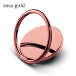Mobile Phone Stand 360 Rotation Table Car Bracket Rose Gold