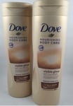 Dove Self Tanning Lotion Medium to Dark Skin 2 x Large 400ml 