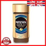 Nescafé Gold Blend Decaff Instant Coffee, 200g Ground Decaffeinated Tin Granules
