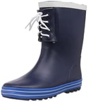 NAME IT Merry Kids Rubber Boots Boy FO 115, Bottes en caoutchouc non-fourrées, tige haute, garçon - Bleu - Blau (Brilliant Blue), 32 EU