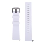 Fitbit Versa / Versa 2 klockarmband i silikon - Vit