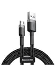 Baseus Cafule Micro USB cable 2.4A 1m (Gray + Black)