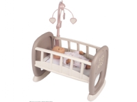 Smoby Baby Nurse - vagga med dockkarusell Spjälsäng (220372)