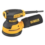 DeWALT DWE6423 125 mm excenterslip med toppgrepp