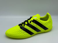adidas ACE 16.3 Indoor Mens Trainers Yellow (FC37) S31949 UK8.5