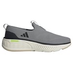 adidas Men's Cloudfoam GO Lounger Shoes Non-Football Low, Grey Three/core Black/Off White, 12 UK