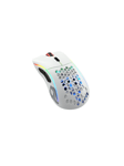Glorious Model D Wireless - Matte White - Gamingmus - Optic - 6 knappar - Vit med RGB ljus