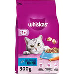 Whiskas Croccantini Adult 1+ Thon - Nourriture sèche pour Chat Adulte 14 boîtes de 300 g