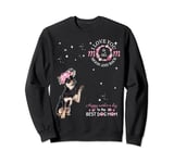 Black Tan Chihuahua Mom - I Love You To The Moon and Back Sweatshirt