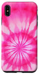 Coque pour iPhone XS Max Étui aquarelle rose Tie Dye DIY Design Aura