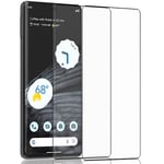 2-Pack Google Pixel 7 Pro Skärmskydd - Härdat Glas 9H - Super kvalitet 3D