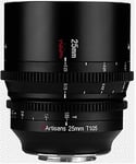 7artisans 1.05/25mm Black F. Fuji x Aps-c Cinema Lens (1715444689)